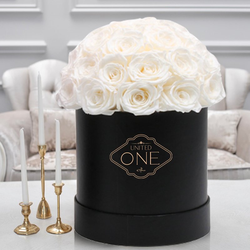 UO Real Touch Rose Flower Festival Gift Box Forever Rose Everlasting Flowers Eternal Preserved Roses