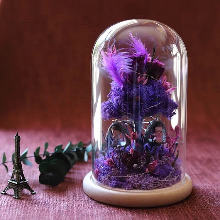 preserved flowers eternal rose from preserved rose glass