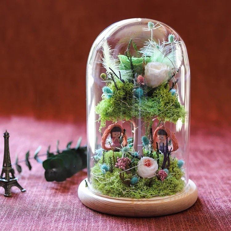 preserved flowers eternal rose from preserved rose glass