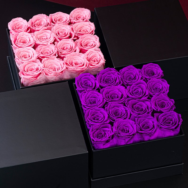 Wholesale 2024 Forever Eternal Rose for Valentines Day Home Decoration Premium Quality Preserved Flower