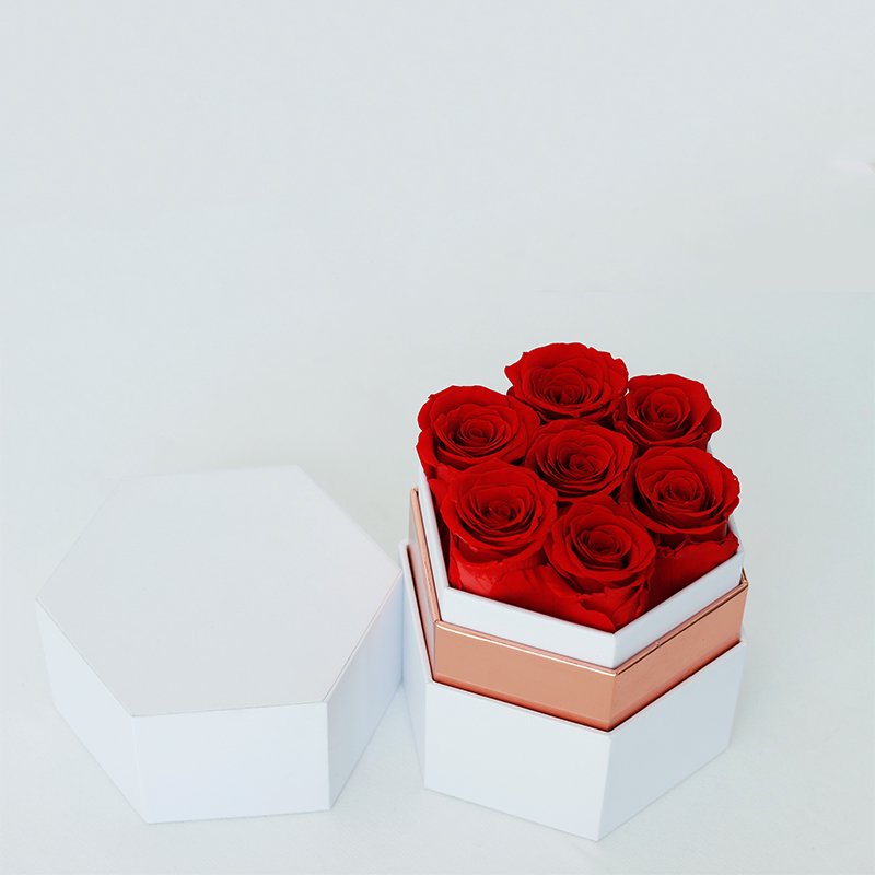 ODM/OEM customizable Mother's Day Gift Long Life Lasting Real Natural Forever Eternal Preserved Rose With exquisite gift box