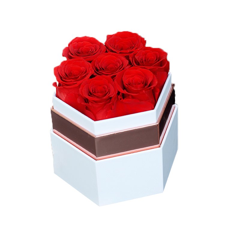 ODM/OEM customizable Mother's Day Gift Long Life Lasting Real Natural Forever Eternal Preserved Rose With exquisite gift box