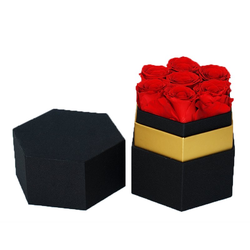 ODM/OEM customizable Mother's Day Gift Long Life Lasting Real Natural Forever Eternal Preserved Rose With exquisite gift box