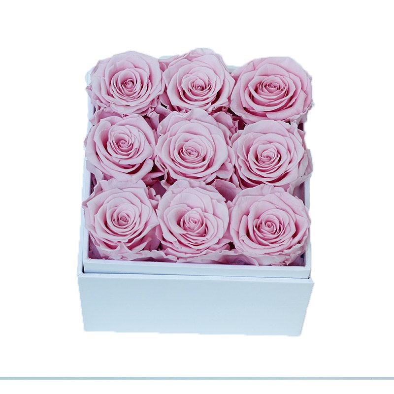 Beauty eternal preserved flower for Christmas Valentine's Mother's Day Gift in acrylic box