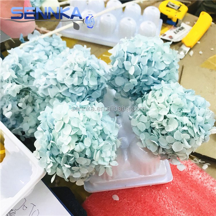 Hot Sale Preserved Hydrangea Flowers For Wedding Decoration
