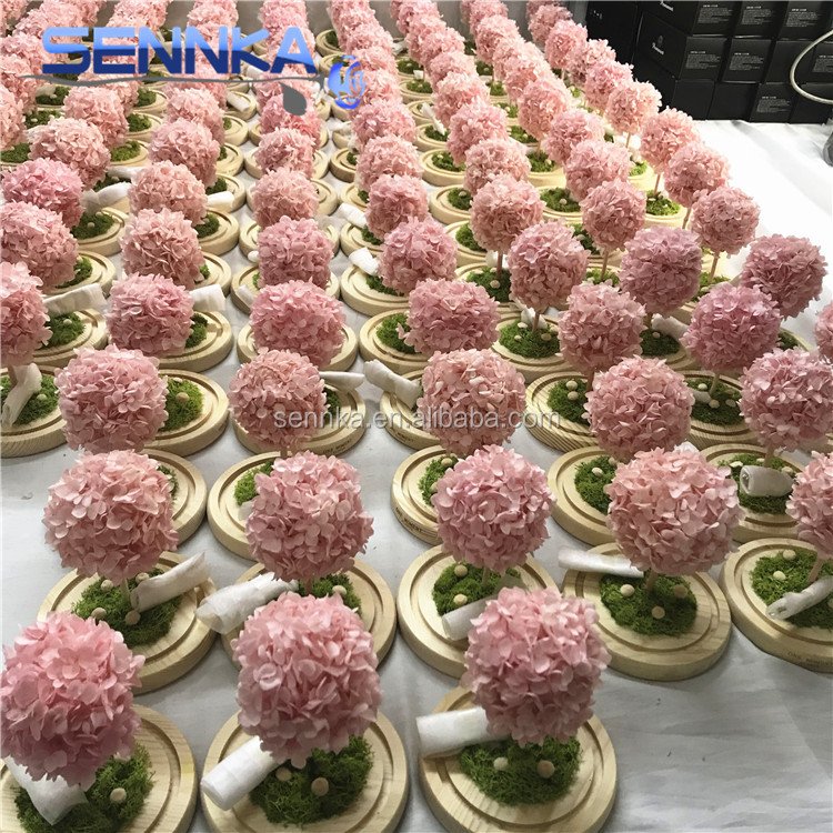 Hot Sale Preserved Hydrangea Flowers For Wedding Decoration