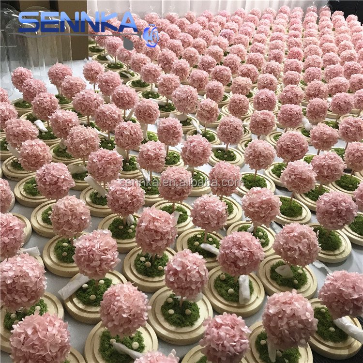 Hot Sale Preserved Hydrangea Flowers For Wedding Decoration