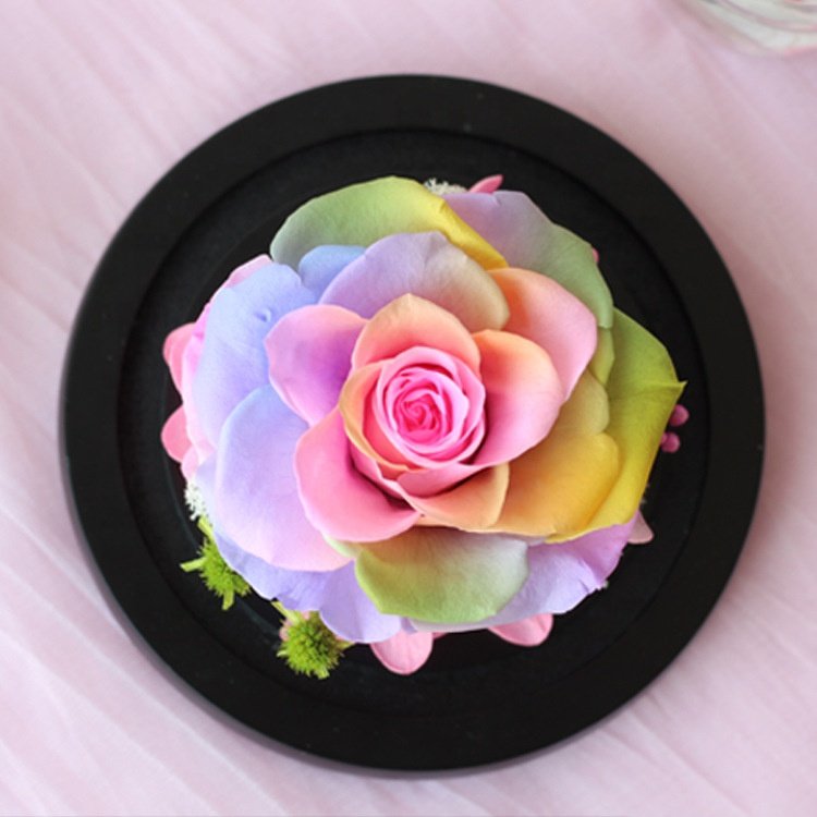 Ourwarm Mother Day Gift Eternal Forever Preserved Roses Flower Box Valentines Day Gift for Women