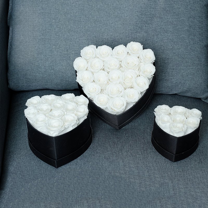 wholesale Real Handmade Forever Roses Preserved Flower Eternal Stabilized Preserved Roses Box Natural Long Stem Preserved Roses