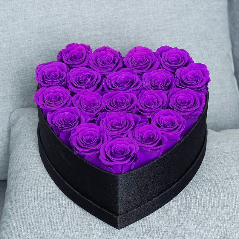 wholesale Real Handmade Forever Roses Preserved Flower Eternal Stabilized Preserved Roses Box Natural Long Stem Preserved Roses