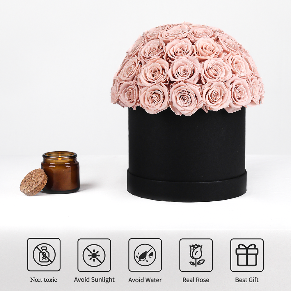 New Product Ideas 2024 Floral Supplies Room Decor Christmas Decoration Long Lasting Forever Eternal Rose Preserved Flower