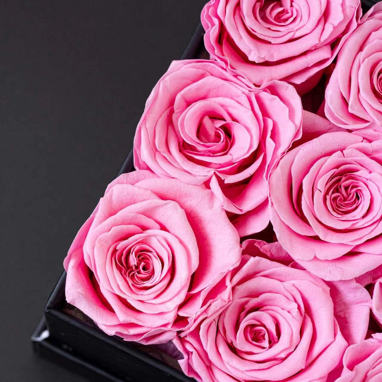 Decorative Flowers Gift Immortal Infinity Eternal Forever Stabilized Preserved Roses Box
