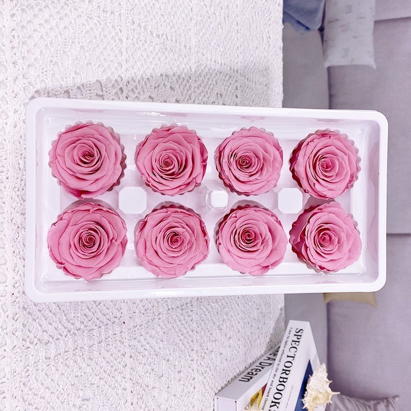 Hot sale on Amazon eternal flower rose head preserved Flowers never die for Valentine's Day gifts