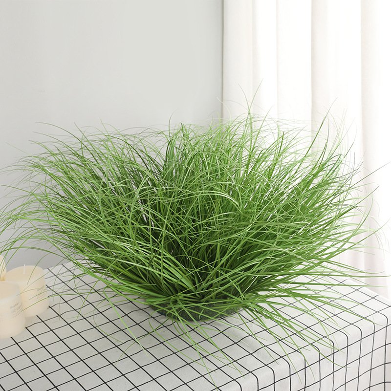 Simplicity 42cm single rush grass Artificial Flowers Bouquet For Home Decoration