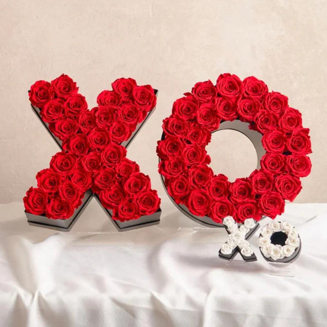 Wedding flower arrangements preserved flower gift box rose eternelles for Valentine's Day gifts