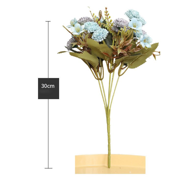 Wholesale 5 forks and 11 flowers Carnation Flower Artificial Flowers For Home Decoration
