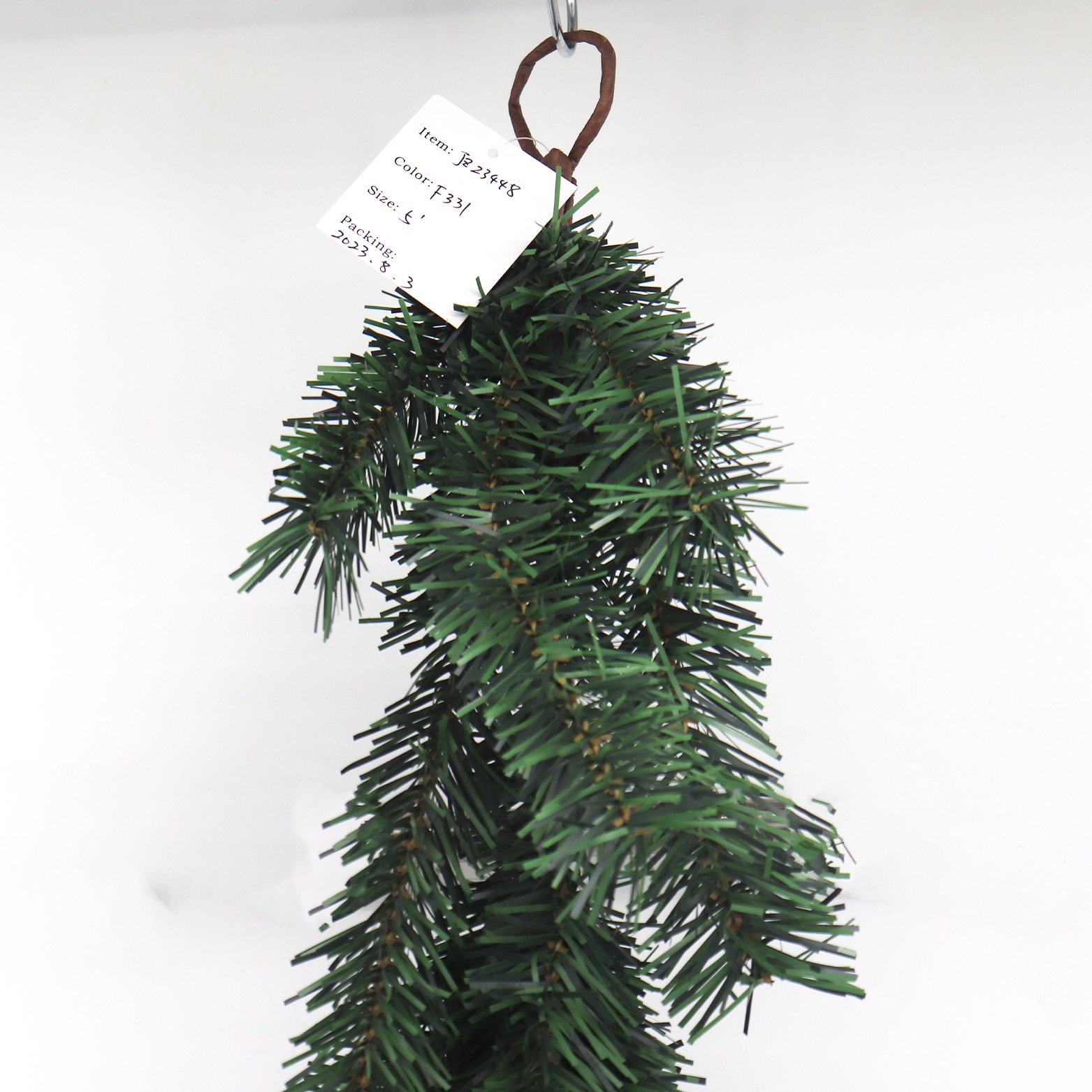 artificial green plant Greenery Pine Vine Winter Decor Garlands Real Touch Artificial Flowers Wreaths Home Table Fireplace Decor