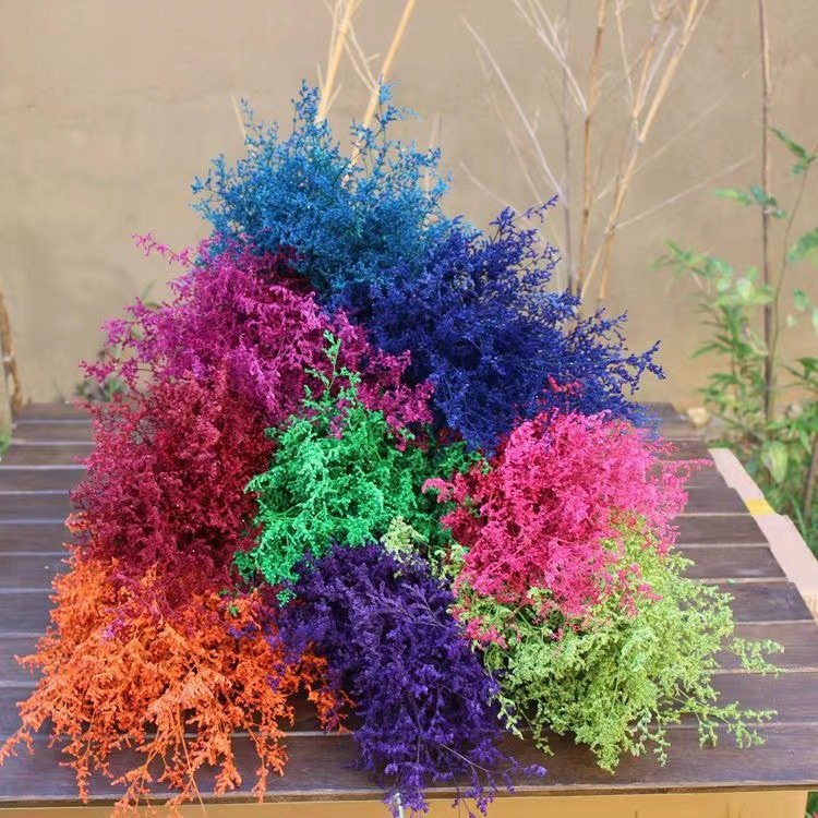 2024 High Quality Preserved Flowers Lover Grass Preserved Valentines Lover Grass For Home Decor Wedding Decoration