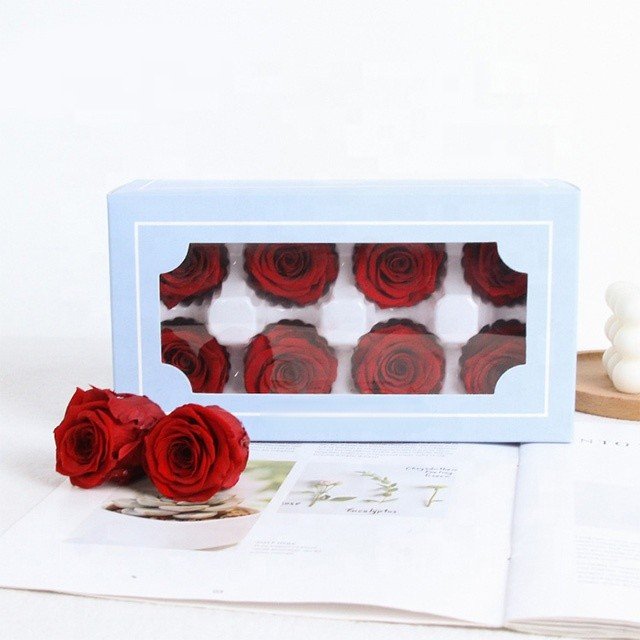 China Preserved Flowers Wholesale High Quality Grade A Eternal Rose Preserved Flowers Plants Preserved Rose Heads For Decoration