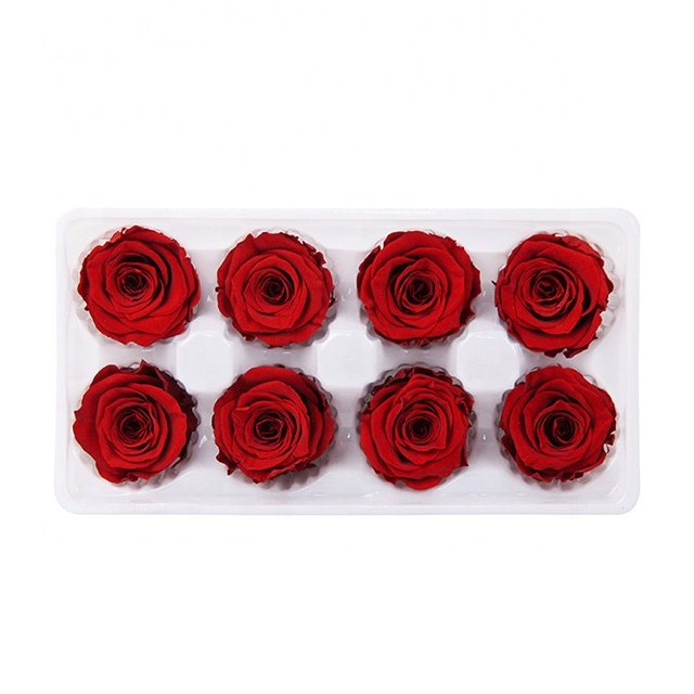 China Preserved Flowers Wholesale High Quality Grade A Eternal Rose Preserved Flowers Plants Preserved Rose Heads For Decoration