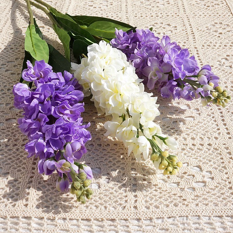 Wholesale Artificial Flowers Single Stem 80cm Artificial Delphinium Flowers for Home Decor