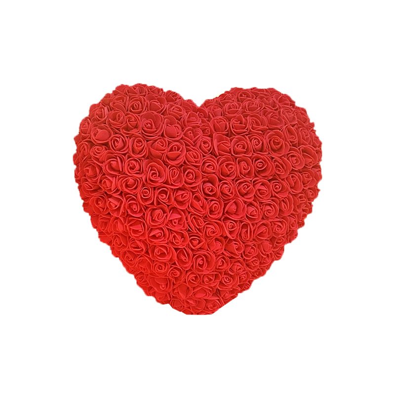 Wholesale PE Artificial heart rose save Christmas Valentine Birthday gift Rose Heart confession girlfriend small gift Halloween