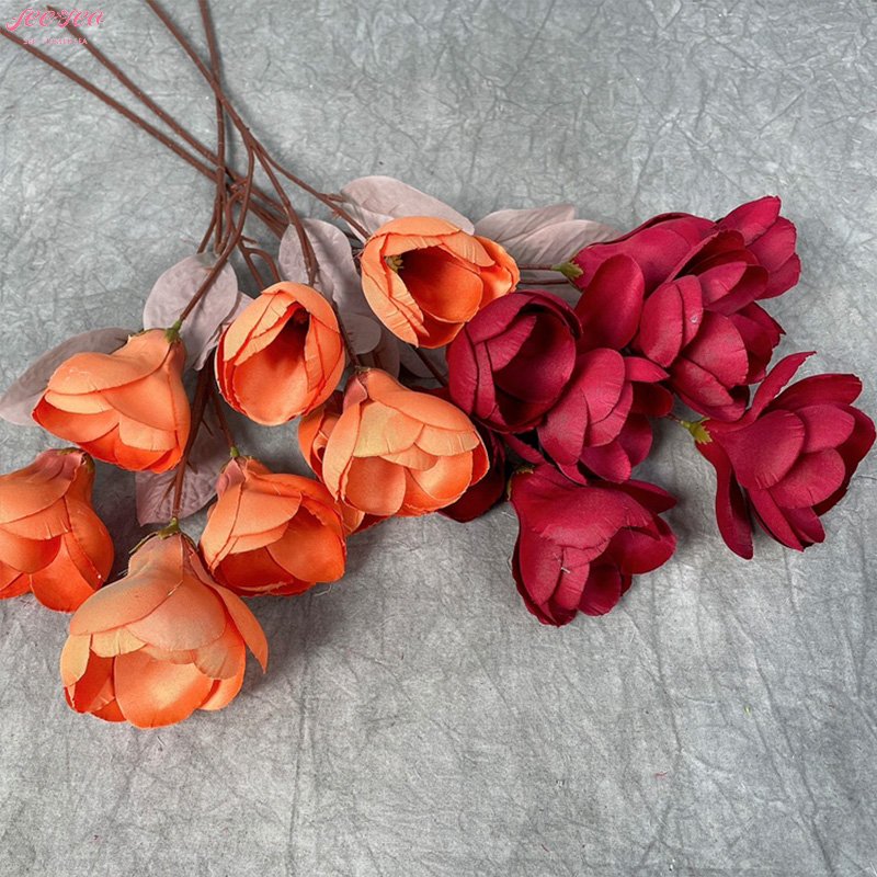 Wholesale Mother's Day Gifts High Quality Real Touch Red Artificial Preserved Flowers Other Wedding Decorative Flowers