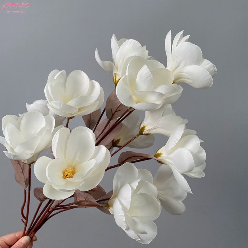 Wholesale Mother's Day Gifts High Quality Real Touch Red Artificial Preserved Flowers Other Wedding Decorative Flowers
