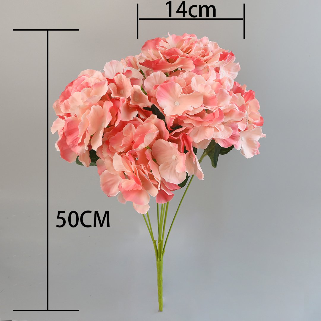 Saved big fluffy hydrangea white hydrangea romantic wedding decoration
