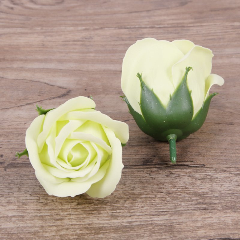 Soap Rose Flower Foam Flower Wedding Valentine's Day Christmas Decoration 50pcs/box