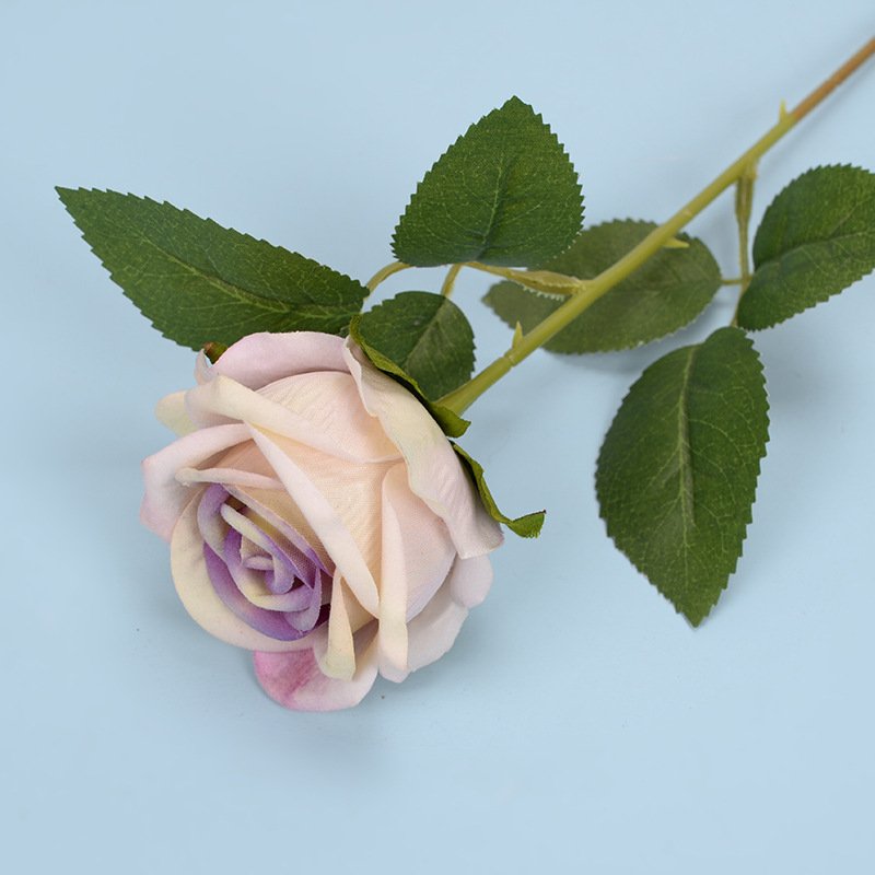 Romantic and elegant soapy flower bouquet looks authentic as a faux flower for a Valentine's Day gift party decoration
