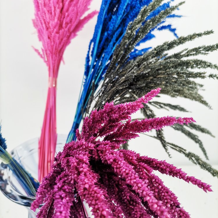 SumFlora Factory Direct Wholesale Beautiful flower Wedding Christmas Fashionable Gift Usage preserved flower small wheat