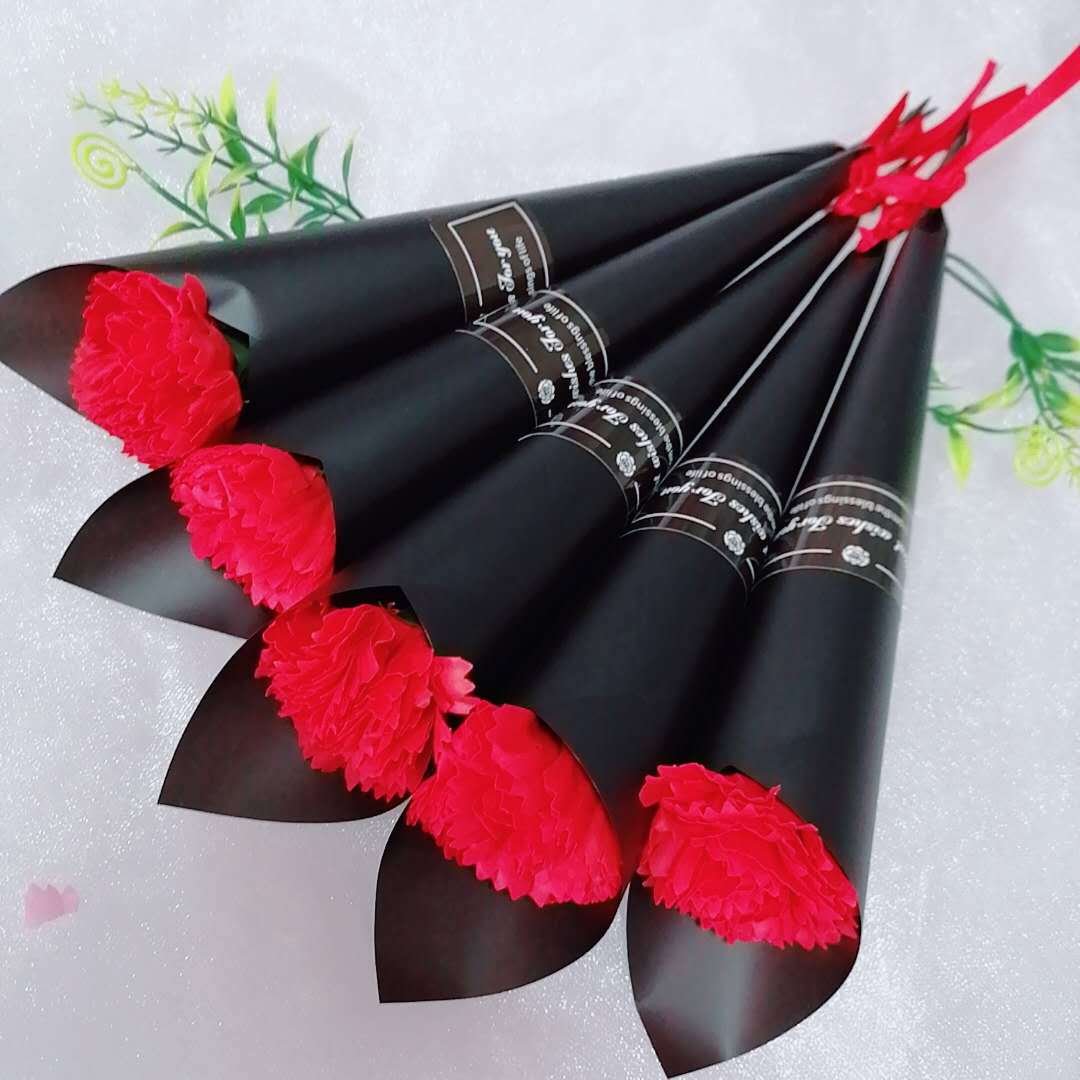 BLH Soap flower valentine's day home decoration gift box packing beautiful rose flower bouquet Mother's Day Present Best gift for Valentine's day