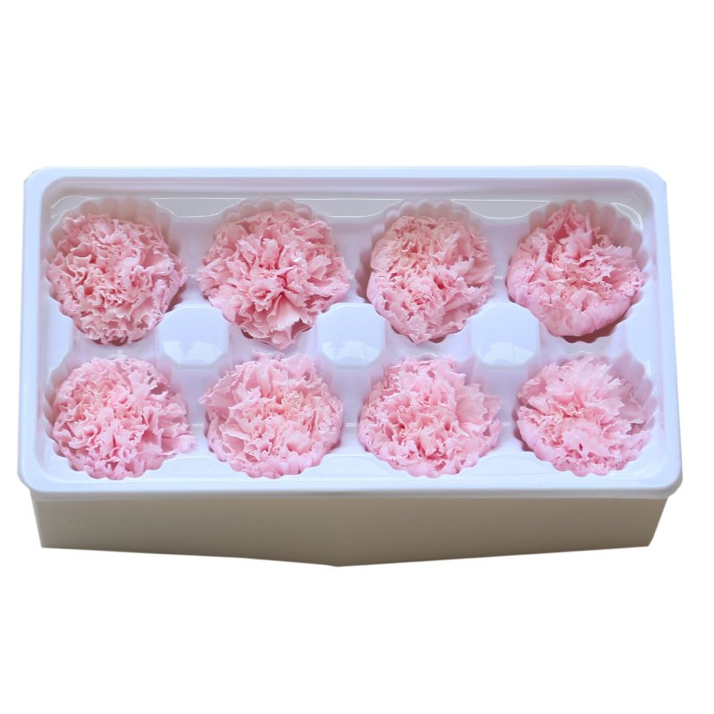 Preserved Eternal Carnations Heads Preserved Flowers Carnations 4~5cm Head The Stabilized Flower