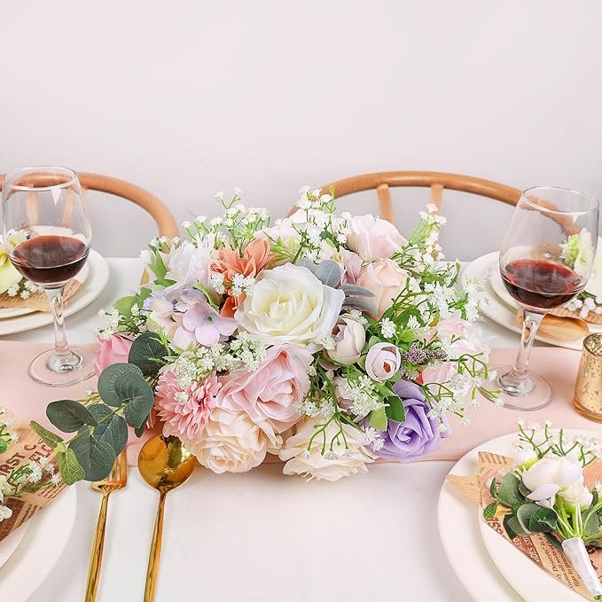Wholesale Artificial Gypsophila Flower Fake Real Touch Mini Baby Breath Flowers Artificial Valentine Gift Wedding Supplies