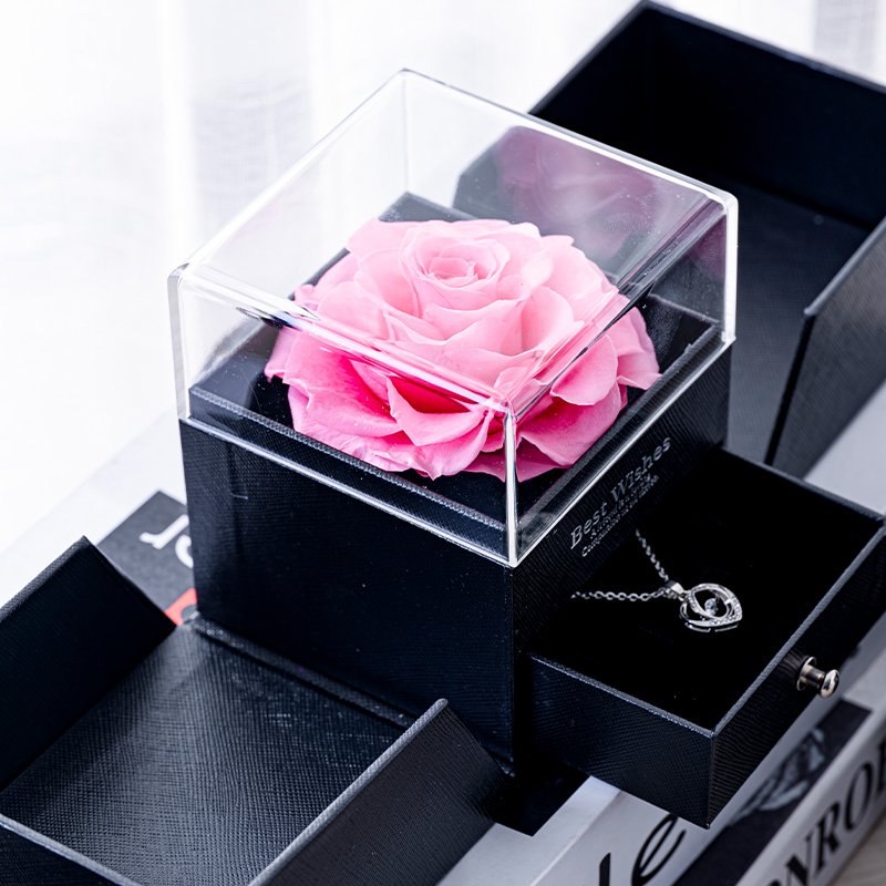 Thoughtful special boxed flowers eternal decorations flower gifts Valentine's Day gifts for boyfriends and girlfriends happy