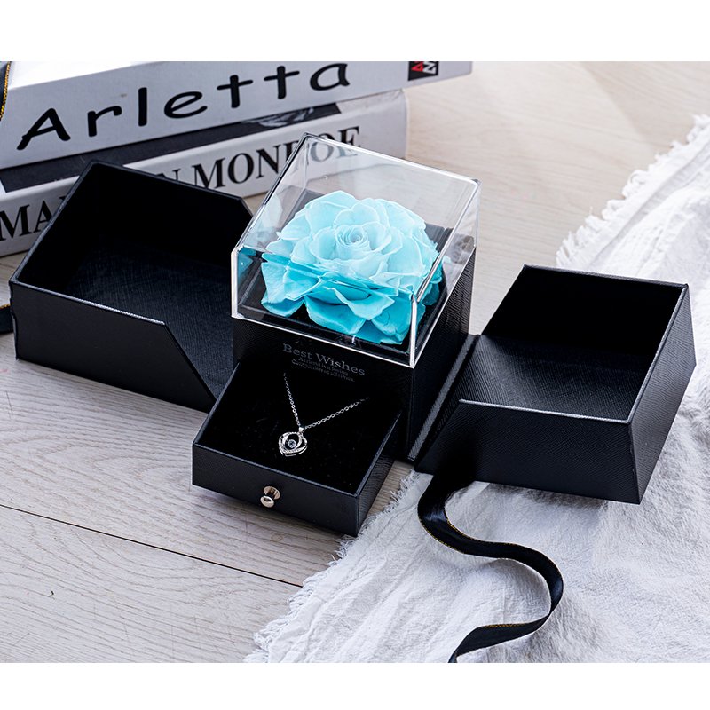 Thoughtful special boxed flowers eternal decorations flower gifts Valentine's Day gifts for boyfriends and girlfriends happy