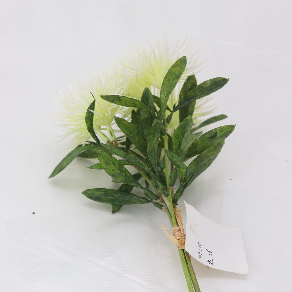 Direct Deal 33cm Needle Cushion Flower Bouquet Wedding Artificial Decorative Flowers Wreaths Preserved Plants Interior