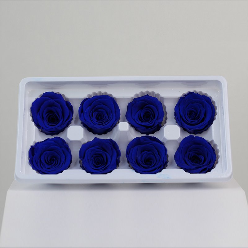 Low price and high quality 4-5cm Grade A Rose Head Stabilized Eternal Rose Head for Wedding decoration