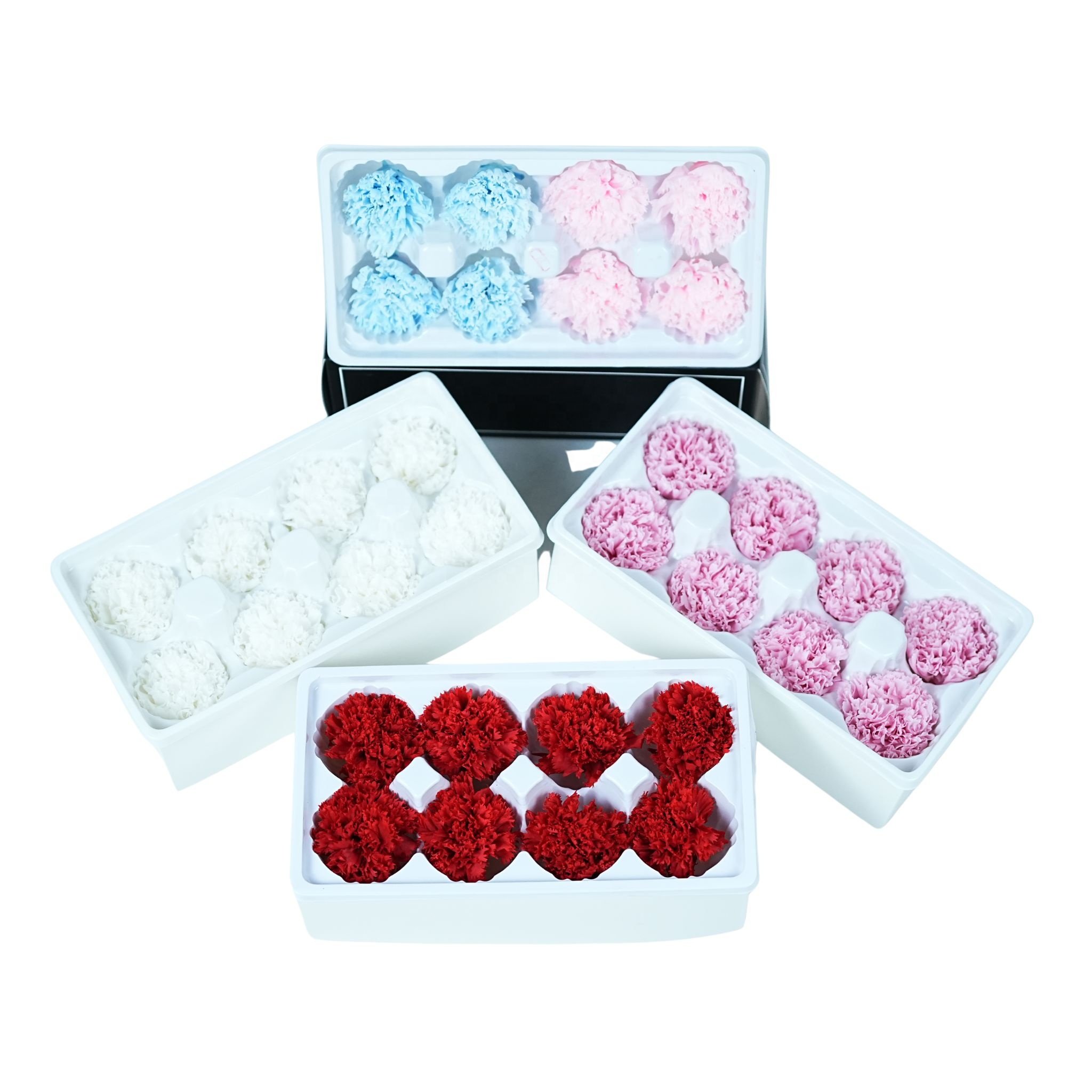 A new store opened 4-5cm Flower Head Carnation Pickled Carnation Flowers for Mother's Day Gifts Dianthus 'Carnation