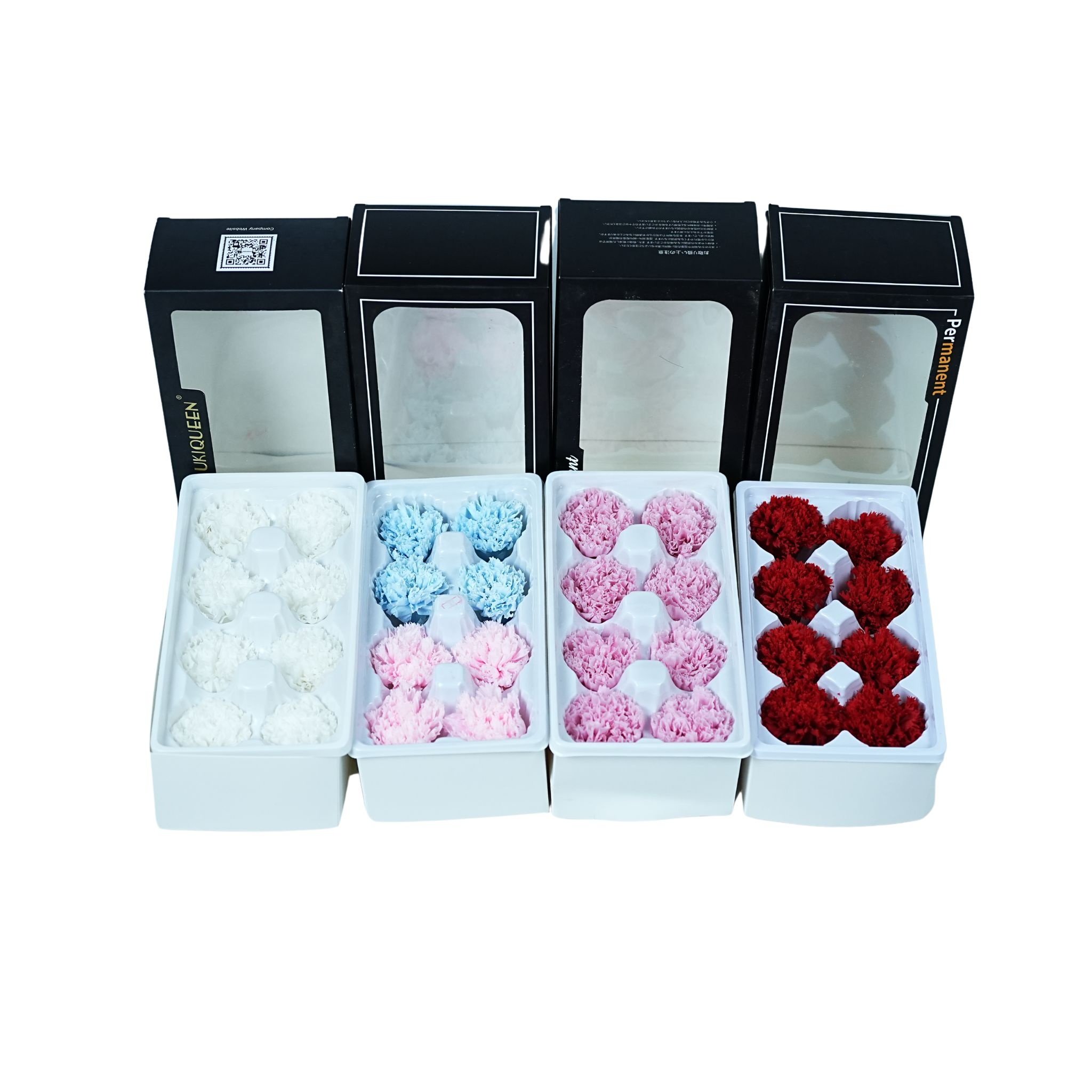 A new store opened 4-5cm Flower Head Carnation Pickled Carnation Flowers for Mother's Day Gifts Dianthus 'Carnation