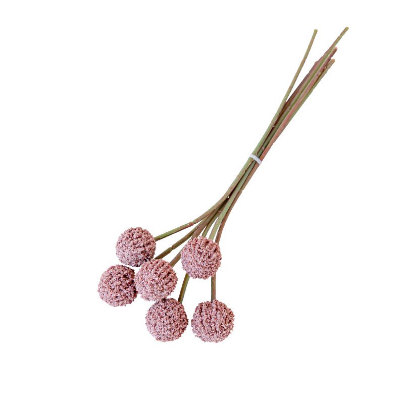 Boho Eternal Craspedia Globosa Benth Yellow Preserved Flower Artificial Billy Ball For Home Floral Decoration