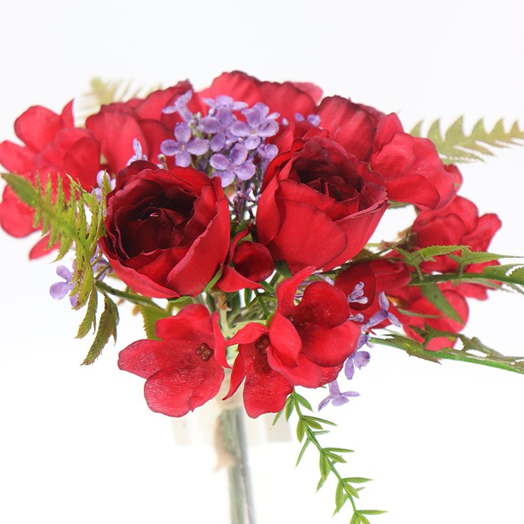 Hot Selling 38cm Artificial Decorative Flowers Cassia Seed Ranunculus Asiaticus Wreaths and Plants for Mother's Day