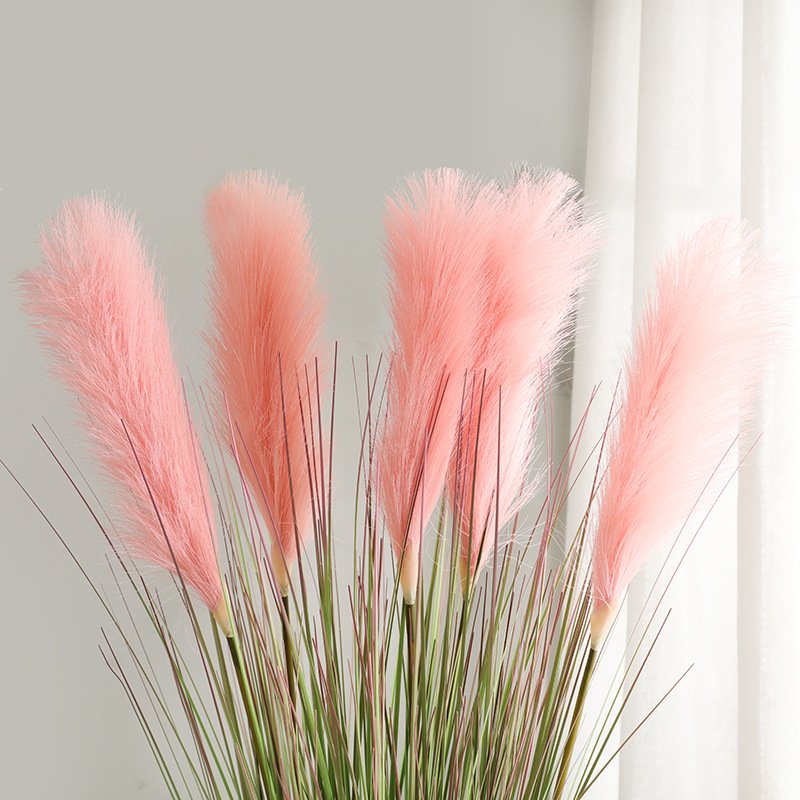 High Quality Artificial Single Branch Reed Flower For Home Decoration