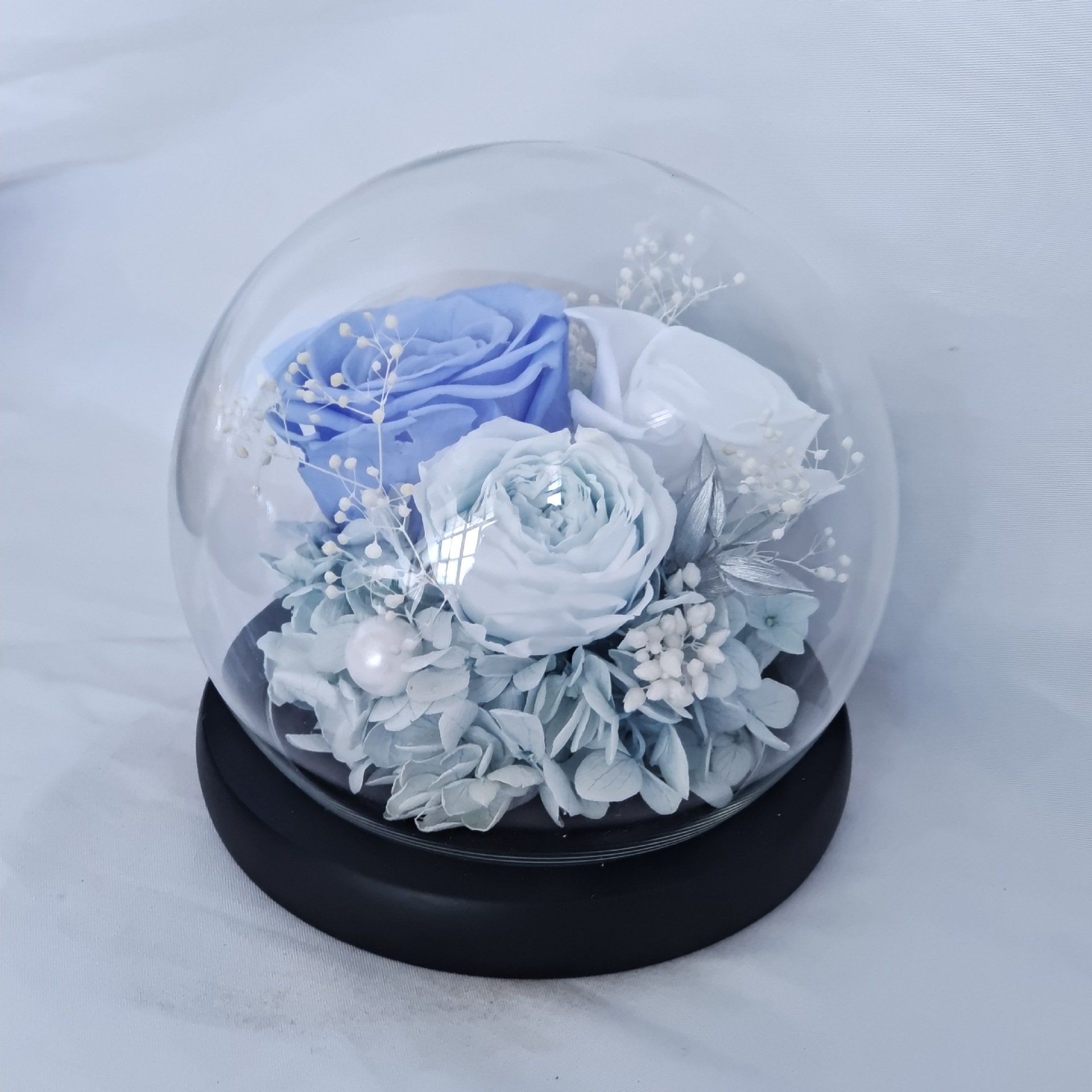 Power Of Love Series LED Atmosphere Light Preserved Flower Ornaments For Birthday Valentine's Day Wedding Decoration flowers