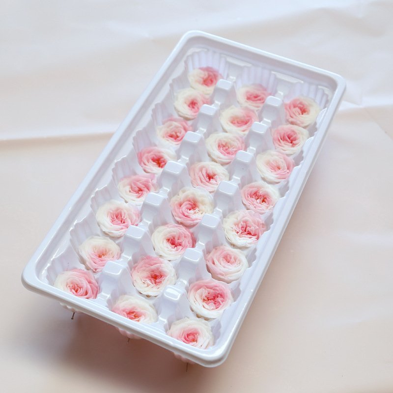 Yunnan Feishuo Hot Selling 2-3cm 21 roses one box David Austin Rose Preserved Roses For Decorations Items