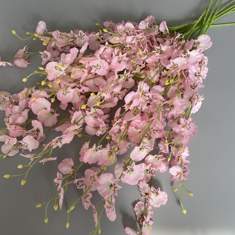 A00999-Factory Direct Sale European-style Simulation Bouquet Single Dance Orchid Wedding