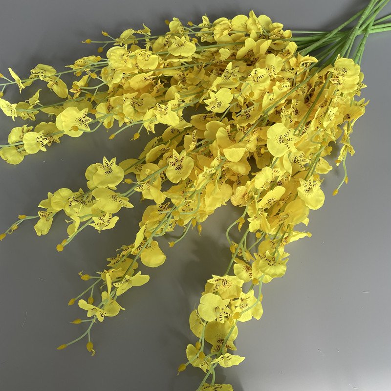 A00999-Factory Direct Sale European-style Simulation Bouquet Single Dance Orchid Wedding
