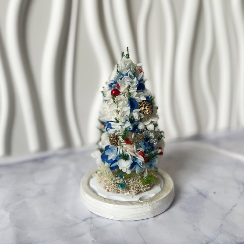 New Released Eternal Rose Preserved Flower for Christmas tree Gift Christmas anniversary celebration 2024
