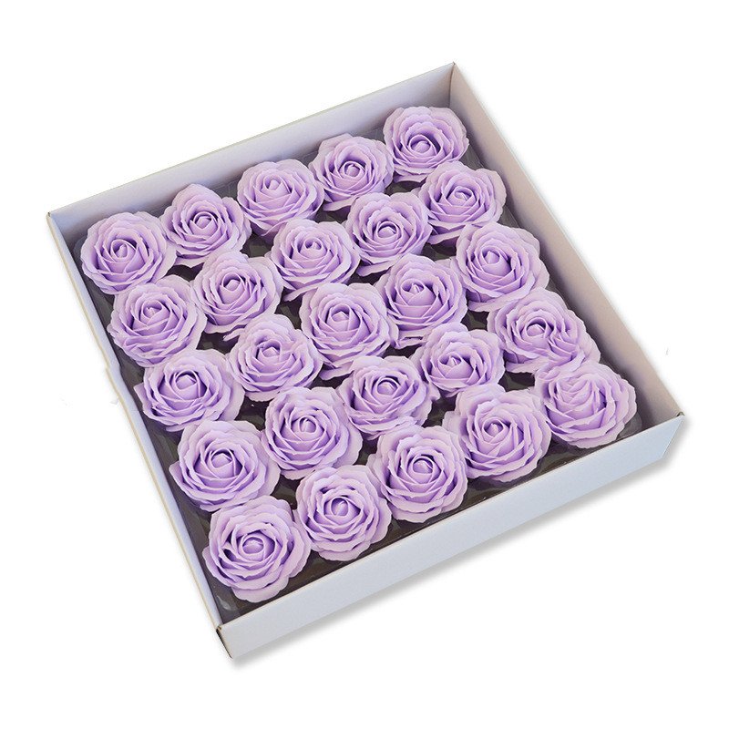 Handmade 5 layers of petals soap with colorful rose petal heads Soap flower as gift